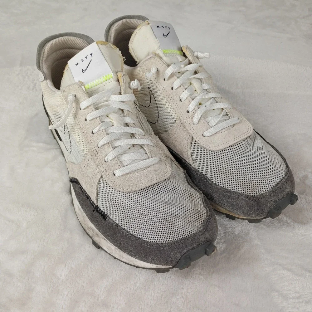 Nike Daybreak Type N. 354 Mens Size 11 White Grey Black Gorpcore Hiking Sneakers